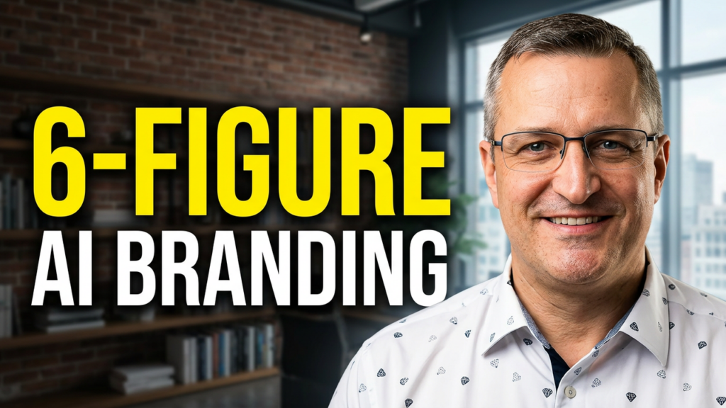 Joseph sharing his six-figure AI personal branding agency story