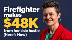 How a Firefighter Mum Built a $48K Digital Agency Around 24-Hour Shifts and Triplets